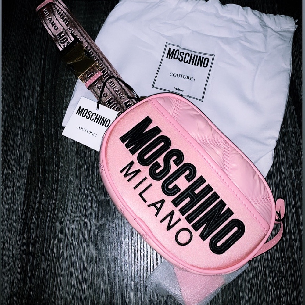NWT Moschino Nylon Belt Bag
